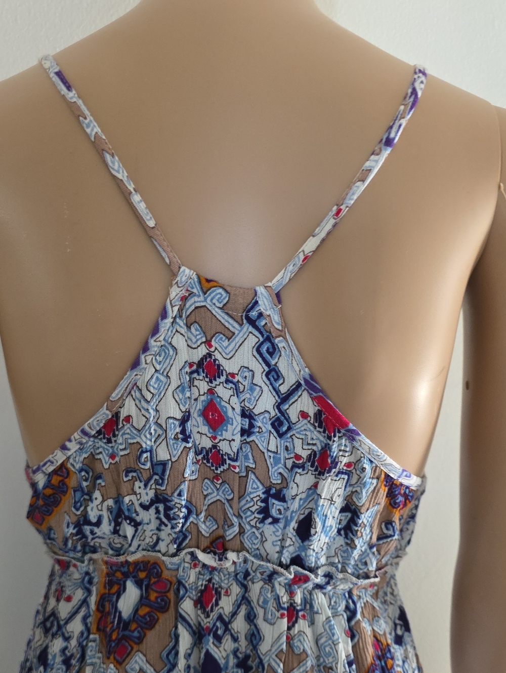 NWT Patrons of Peace Multicolor Boho Blouse Size XS - Picture 7 of 7